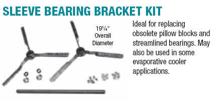 Bearing bracket kit